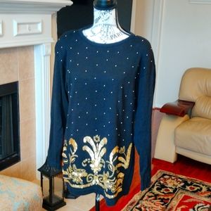 Vintage Victoria Harbour Sweater Medium